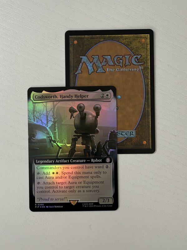 Codsworth, Handy Helper Extended Art Foil BX08