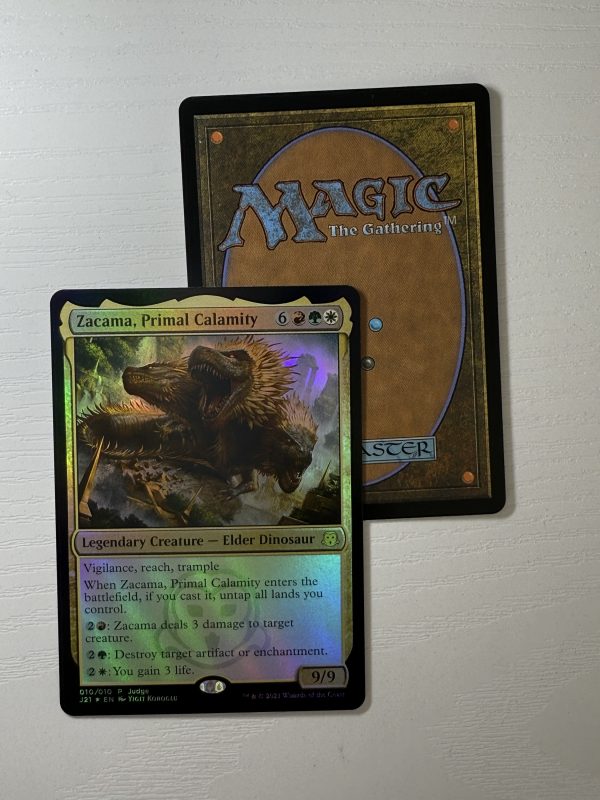 Zacama, Primal Calamity Judge Promo Foil BX08