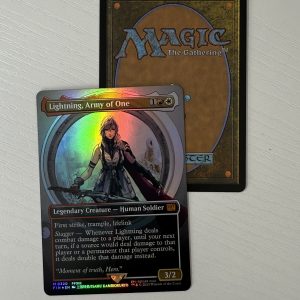 Lightning, Army of One Borderless Foil BX08