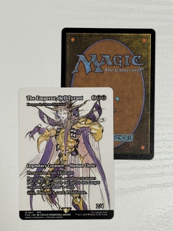 The Emporer, Hell Tyrant Yawgmoth, Thran Physician BX06