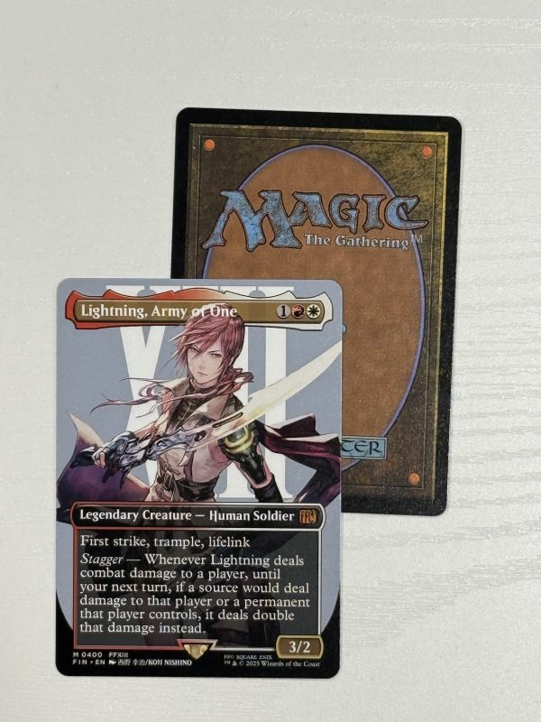 Lightning, Army of One Borderless BX06