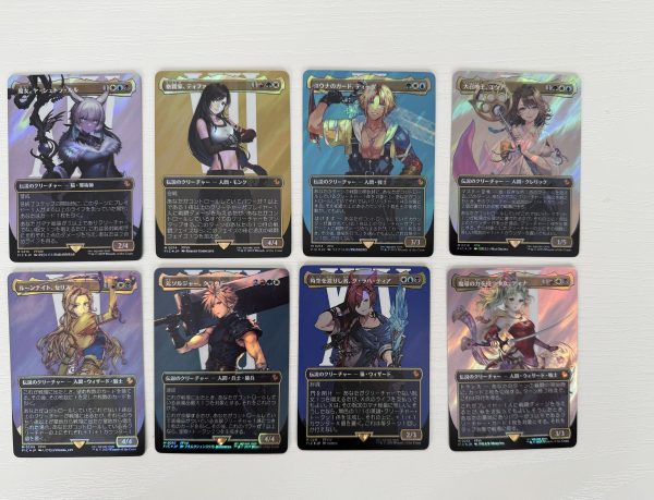 Bundle Surge Final Fantasy Lot of 8 Cloud Japanese Tifa G’raha Celes Terra Y’shtola Tidus Yuna Cloud