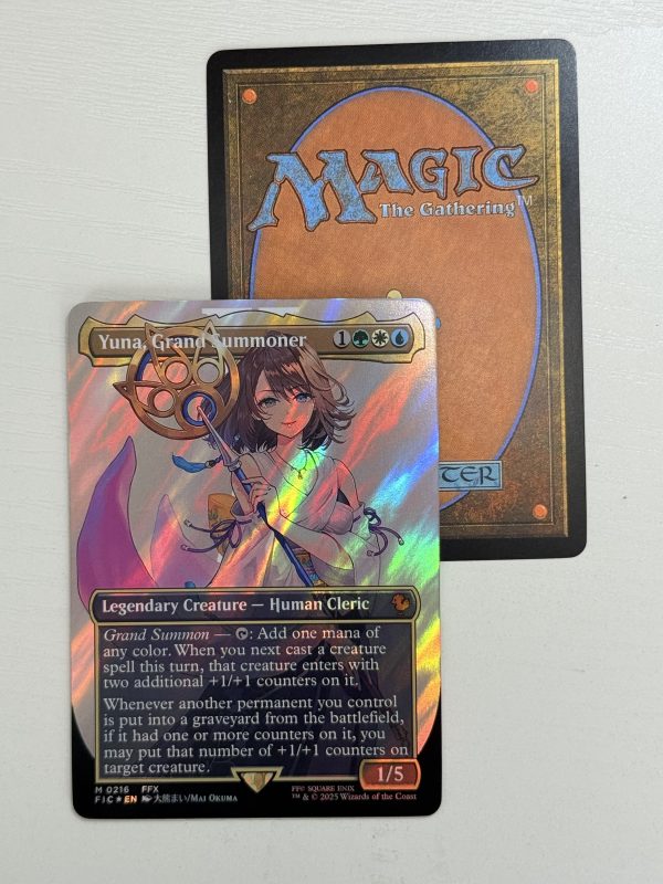 Yuna, Grand Summoner Borderless Surge Foil BX09