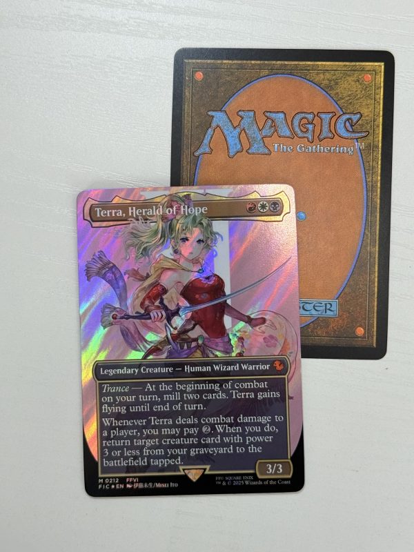 Terra, Herald of Hope Borderless Surge Foil BX09