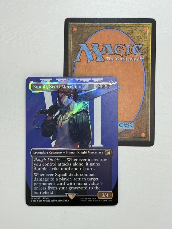 Squall, SeeD Mercenary Surge Foil BX09
