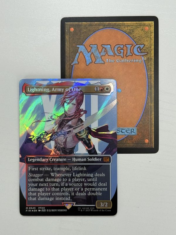 Lightning, Army of One Surge Foil BX09