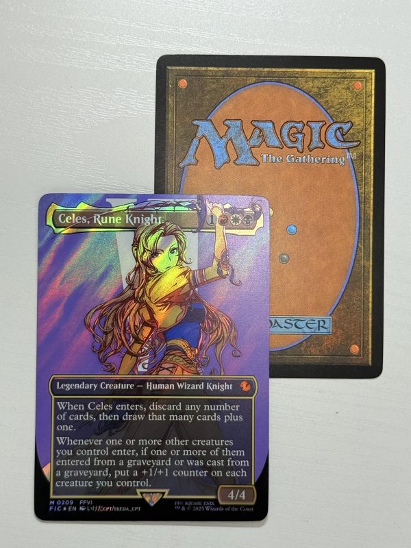 Celes, Rune Knight Borderless Surge Foil BX09