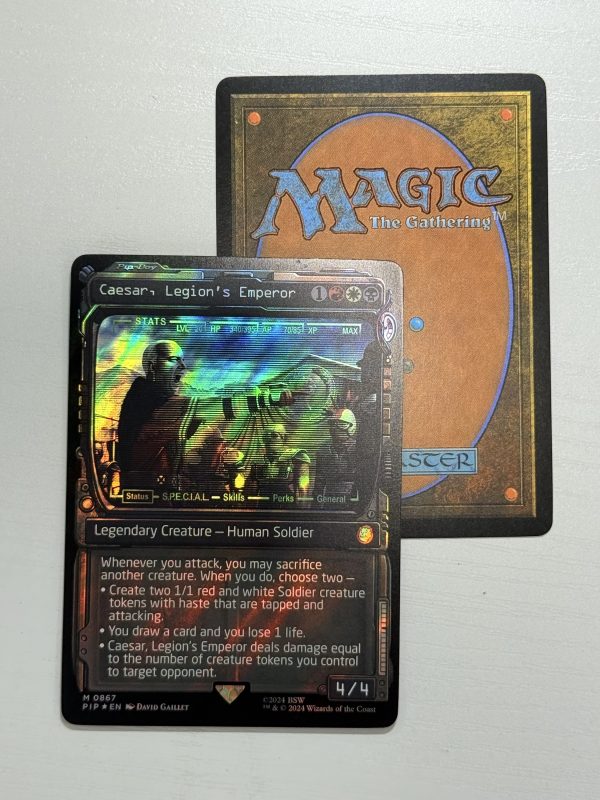 Caesar, Legion’s Emporer Surge Foil BX09
