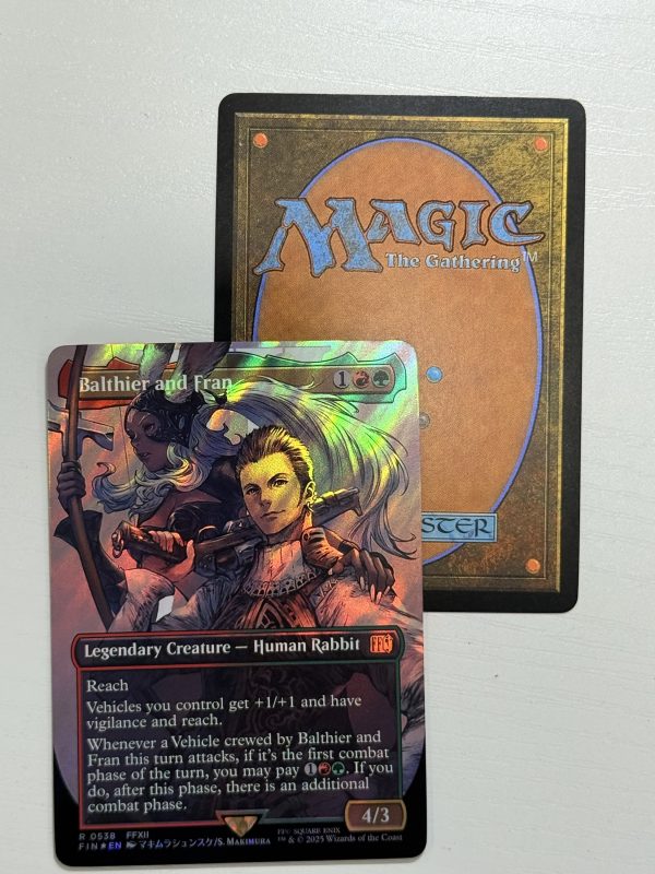Balthier and Fran Surge Foil BX09