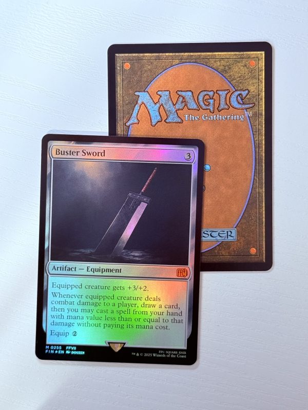 Buster Sword Foil BX08