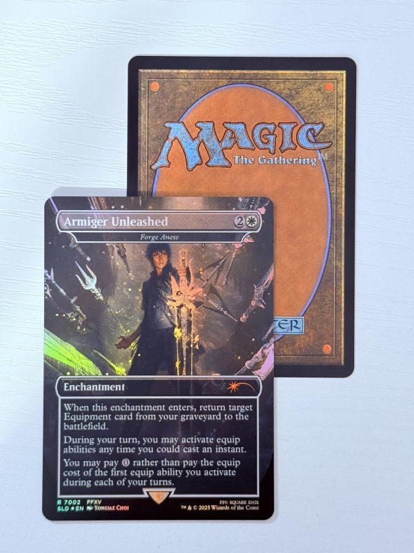 Armiger Unleashed Forge Anew Secret Lair Foil BX08