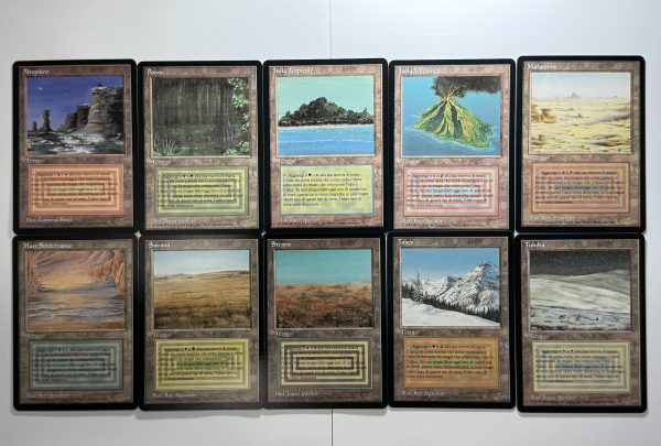 Bundle IB Italian Black Border Dual Land Lot of 10