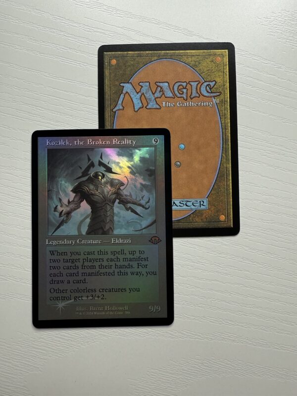 Kozilek,  the Broken Reality Retro Frame Foil