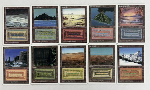 Bundle SM Summer Magic Dual Lands Lot of 10