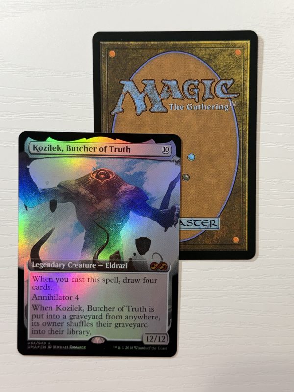 Kozilek, Butcher of Truth Ultimate Masters Box Topper Foil TL30