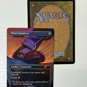Power Sneakers Lightning Greaves Secret Lair Foil TL31