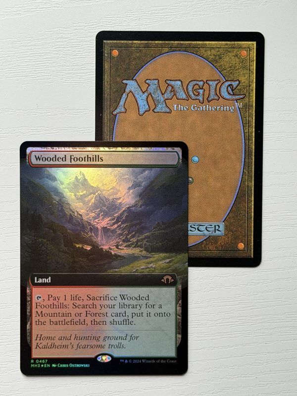 Wooded Foothills MH3 Extended Art Foil TL32