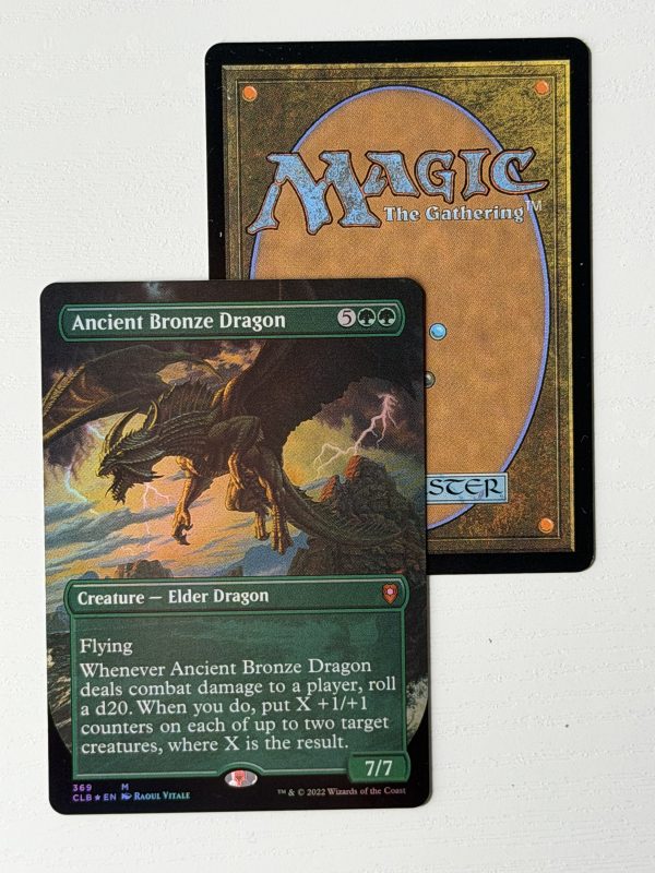 Ancient Bronze Dragon Borderless Foil TL33