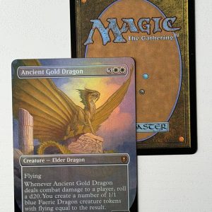 Ancient Gold Dragon Borderless Foil TL33