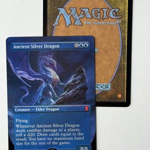 Ancient Silver Dragon Borderless Foil TL33