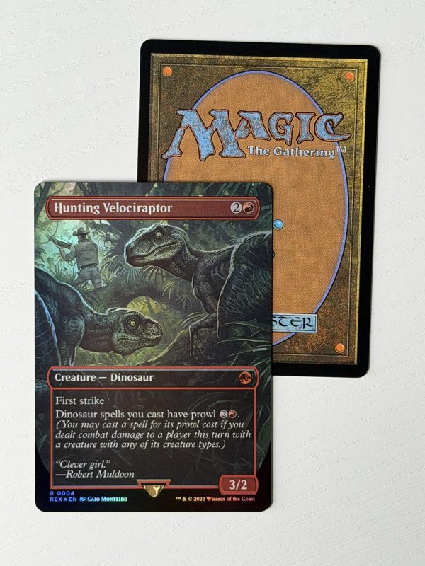 Hunting Velociraptor Foil TL33