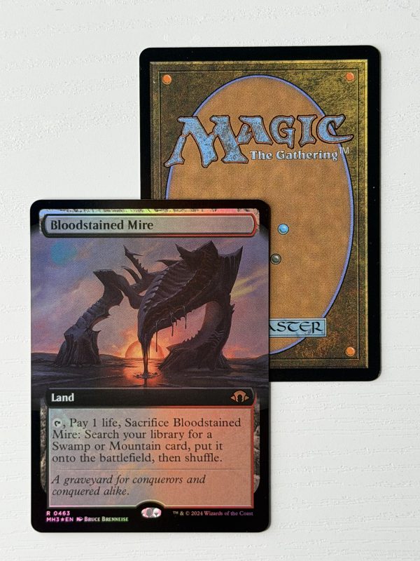 Bloodstained Mire MH3 Extended Art Foil TL32