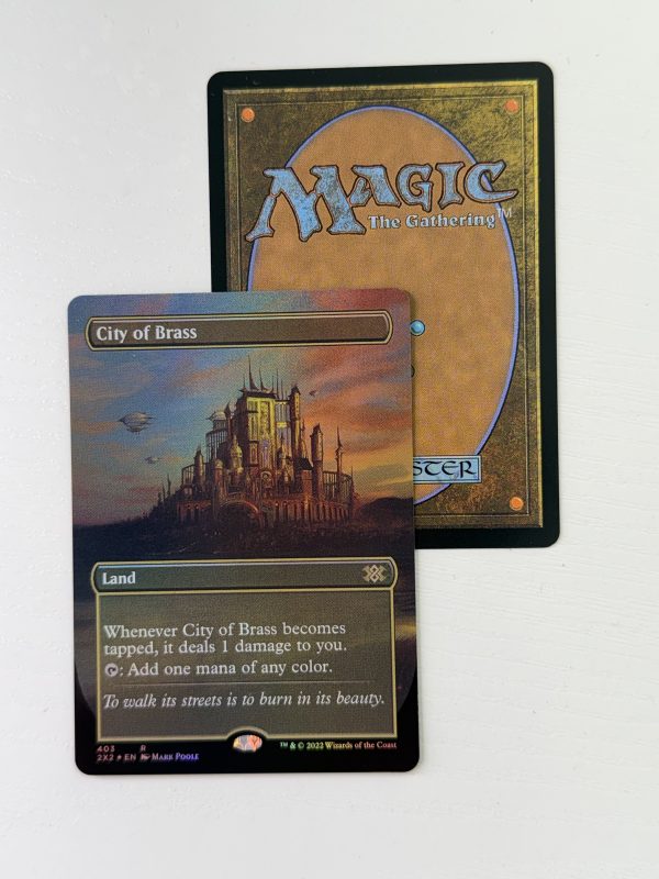 City of Brass Double Masters 2022 Borderless Foil TL33