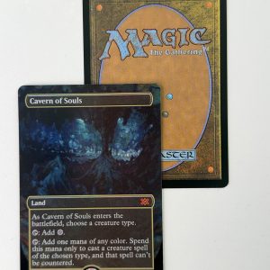 Cavern of Souls Double Masters 2022 Borderless Foil TL34