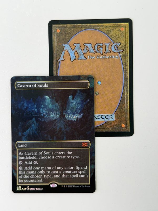Cavern of Souls Double Masters 2022 Borderless Foil TL34