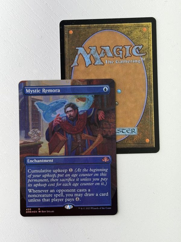 Mystic Remora Dominaria Borderless Foil TL34