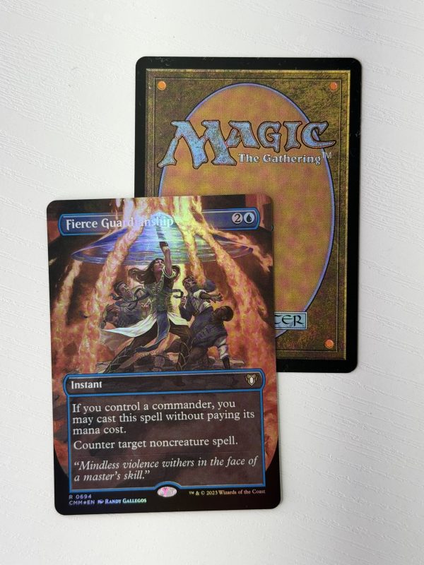 Fierce Guardianship Commander Masters Borderless Foil TL34