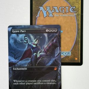 Grave Pact Wilds of Eldraine Borderless Foil TL34