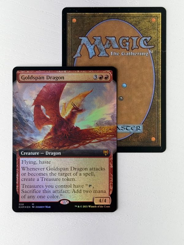 Goldspan Dragon Extended Art Foil TL33