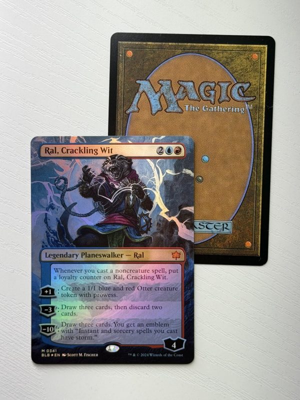 Ral, Crackling Wit Borderless Foil TL25
