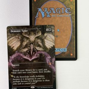 Demonic Tutor Commander Masters Borderless TL38