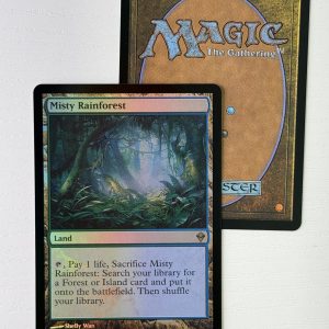 Misty Rainforest Zendikar Foil TL38
