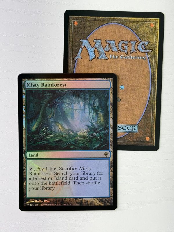 Misty Rainforest Zendikar Foil TL38