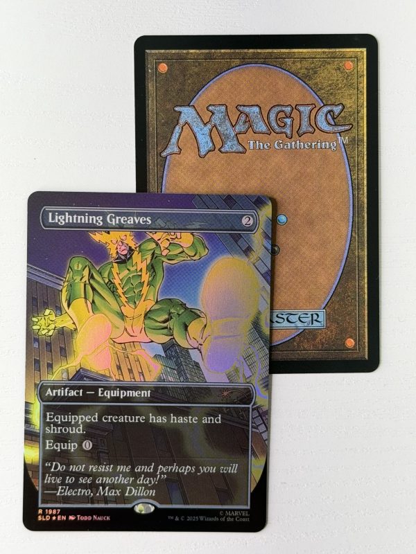 Lightning Greaves Spider-Man Secret Lair Foil TL35