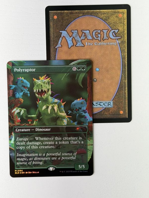 Polyraptor Secret Lair Foil TL35