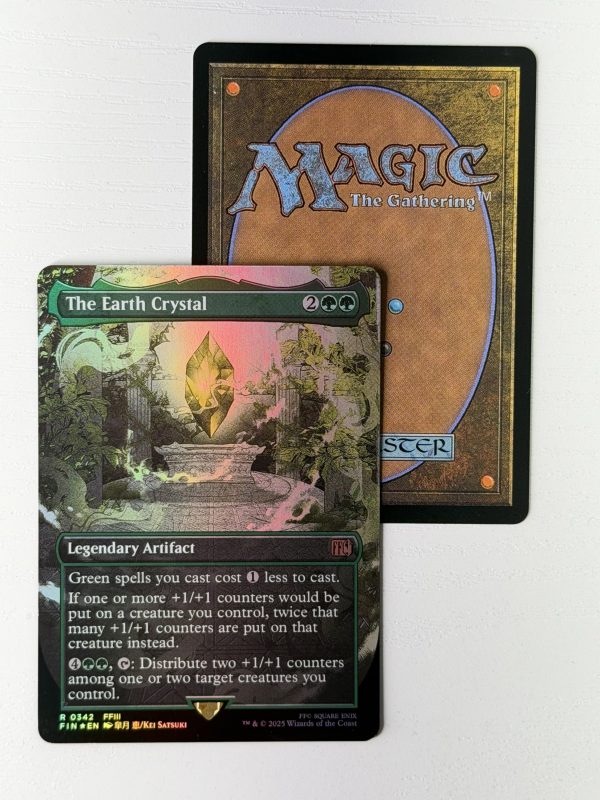 The Earth Crystal Borderless Foil TL36