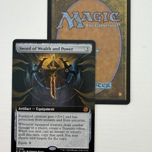 Sword Of Wealth And Power Extended Art TL40