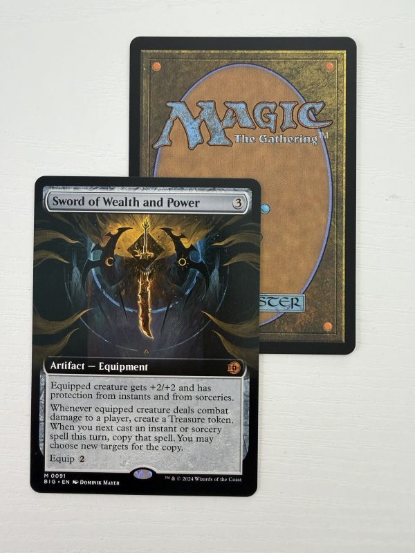 Sword Of Wealth And Power Extended Art TL40