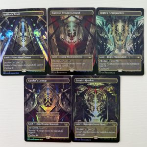 Bundle Foil Triome Land Lot of 5 Jetmir’s Spara’s Ziatora’s Xander’s Raffine’s