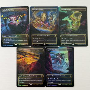 Bundle Foil Triome Land Lot of 5 Raugrin Ketria Savai Indatha Raugrin