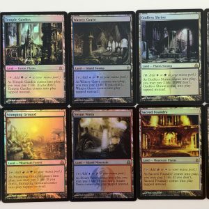 Bundle Foil OG Shock Land Lot of 10