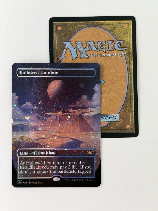 Hallowed Fountain Unfinity Galaxy Foil TL18