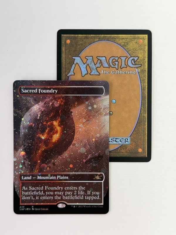 Sacred Foundry Unfinity Galaxy Foil TL18