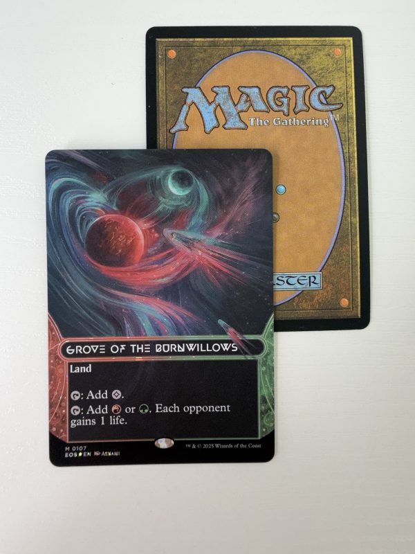 Grove of the Burnwillows 107 Galaxy Foil TL25