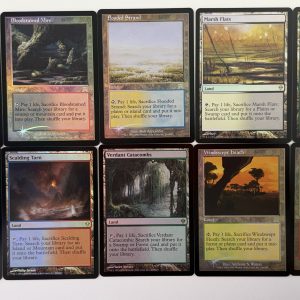 Zendikar and Onslaught Fetch Land Foil Land Bundle of 10