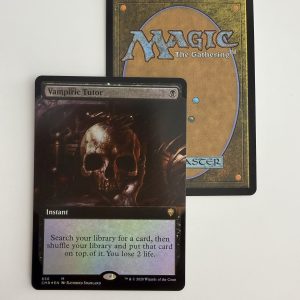 Vampiric Tutor Commander Legends Extended Art Foil